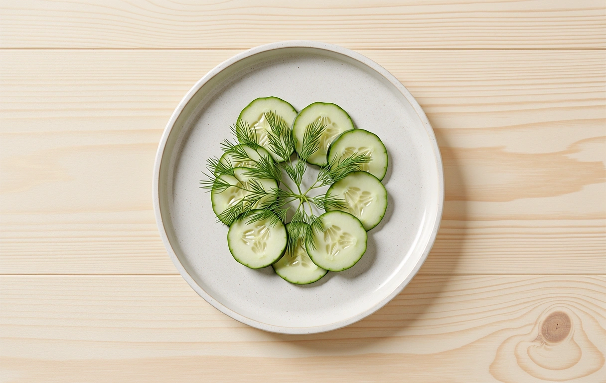 Puhtaita raaka-aineita kuvastamassa selkeyttä